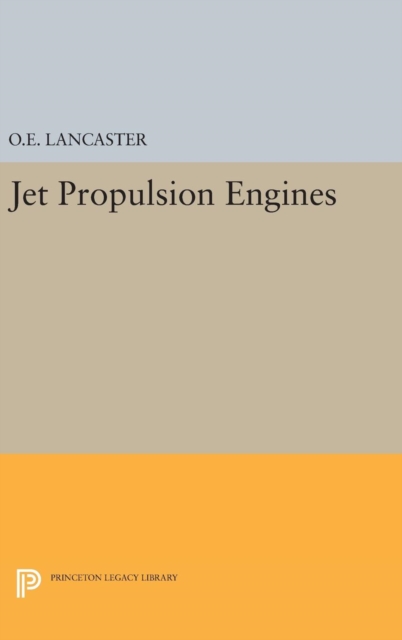 Jet Propulsion Engines, Hardback Book