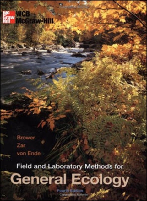 Field and Laboratory Methods for General Ecology, Mixed media product Book