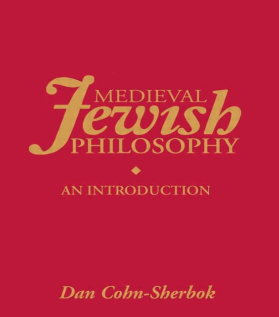 Medieval Jewish Philosophy : An Introduction, Hardback Book
