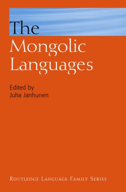 The Mongolic Languages, Hardback Book