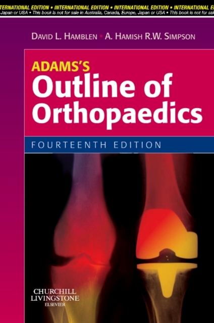 Adams's Outline of Orthopaedics, Paperback Book