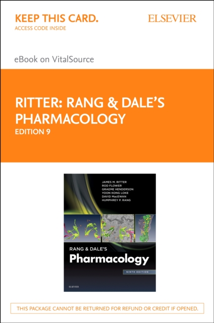 Rang & Dale's Pharmacology, EPUB eBook