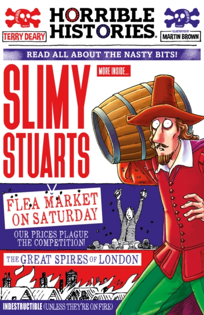 Slimy Stuarts (newspaper edition), Paperback / softback Book