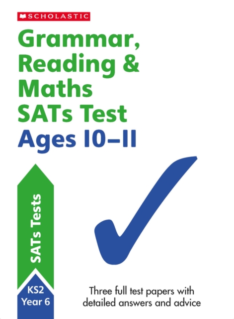 Grammar, Reading & Maths SATs Test Ages 10-11, Paperback / softback Book