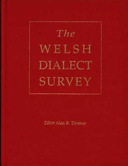 Welsh Dialect Survey, Hardback Book