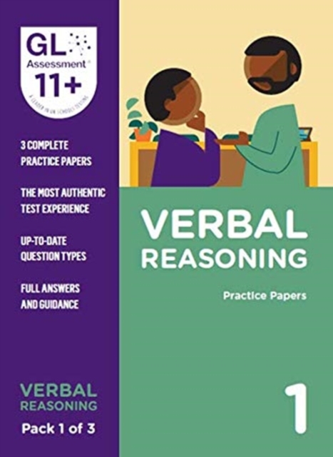 11+ Practice Papers Verbal Reasoning Pack 1 (Multiple Choice), Paperback / softback Book