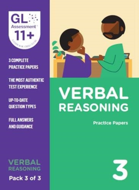 11+ Practice Papers Verbal Reasoning Pack 3 (Multiple Choice), Paperback / softback Book