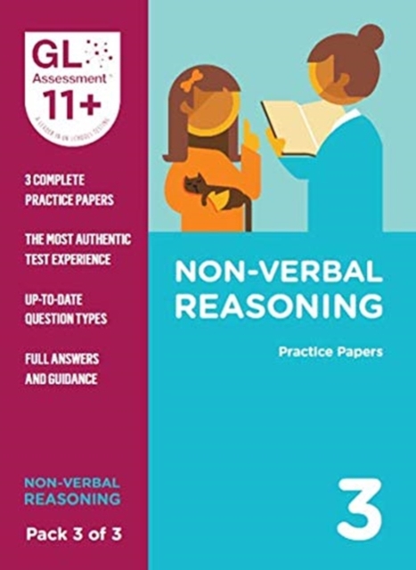 11+ Practice Papers Non-Verbal Reasoning Pack 3 (Multiple Choice), Paperback / softback Book