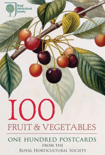 100 Fruit & Vegetables from the RHS : 100 Postcards in a Box, Postcard book or pack Book