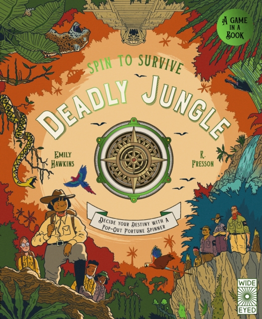 Spin to Survive: Deadly Jungle : Decide your destiny with a pop-out fortune spinner, Novelty book Book
