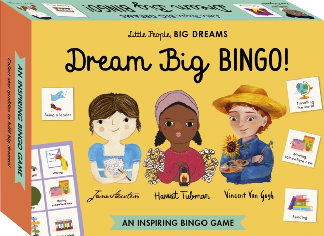 Little People, BIG DREAMS: Dream Big BINGO! : An Inspiring Bingo Game, Game Book