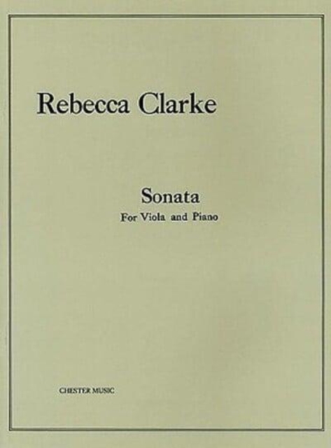 CLARKE REBECCA SONATA VIOLA PIANO BOOK,  Book