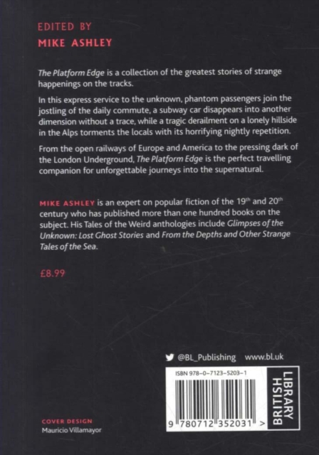 The Platform Edge : Uncanny Tales of the Railways, Paperback / softback Book