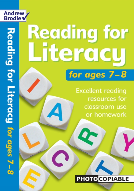 Reading for Literacy for Ages 7-8 : Excellent Reading Resources for Classroom Use or Homework, Paperback Book
