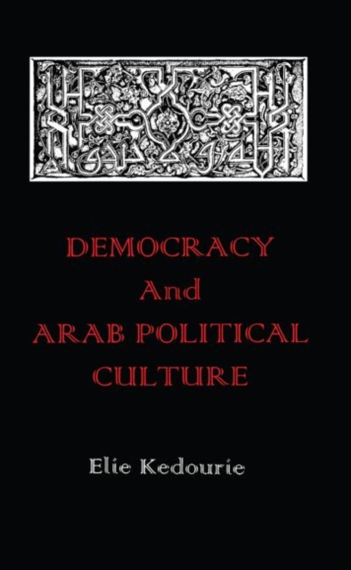 Democracy and Arab Political Culture, Paperback / softback Book
