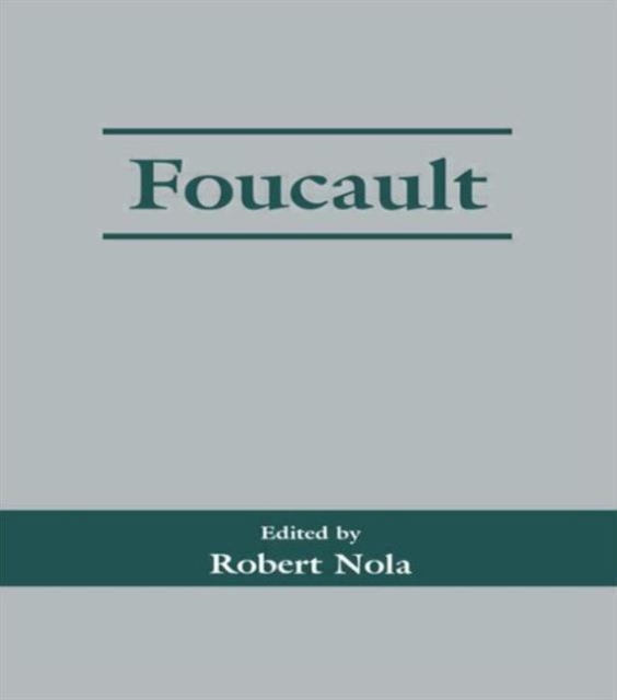 Foucault, Hardback Book
