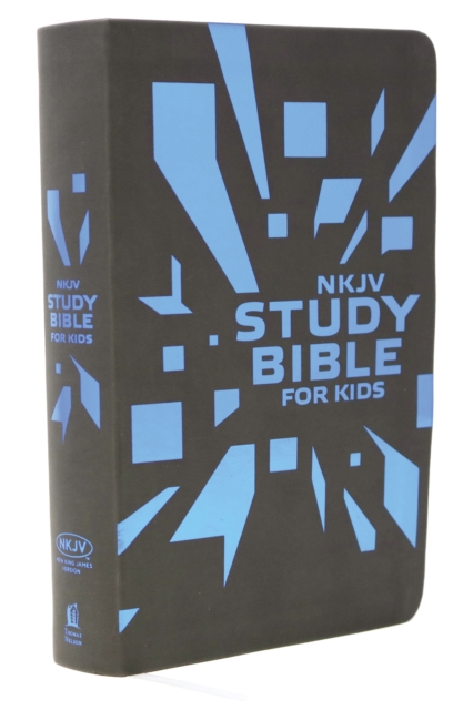 NKJV, Study Bible for Kids, Leatherflex, Grey/Blue : The Premier NKJV Study Bible for Kids, Paperback / softback Book