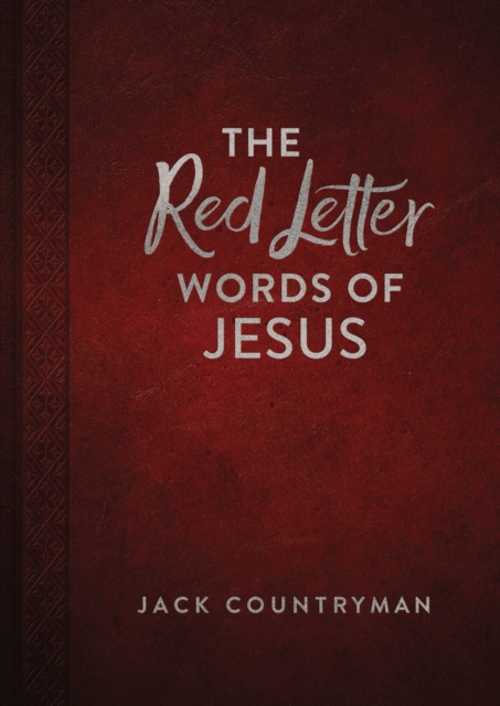 The Red Letter Words of Jesus, Hardback Book