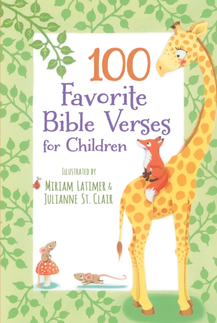 100 Favorite Bible Verses for Children, Hardback Book