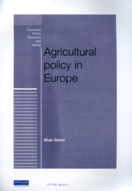 Agricultural Policy in Europe, Hardback Book