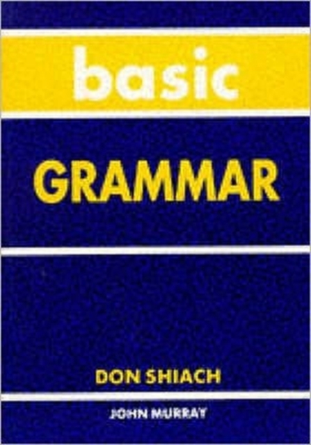 Basic Grammar, Paperback Book