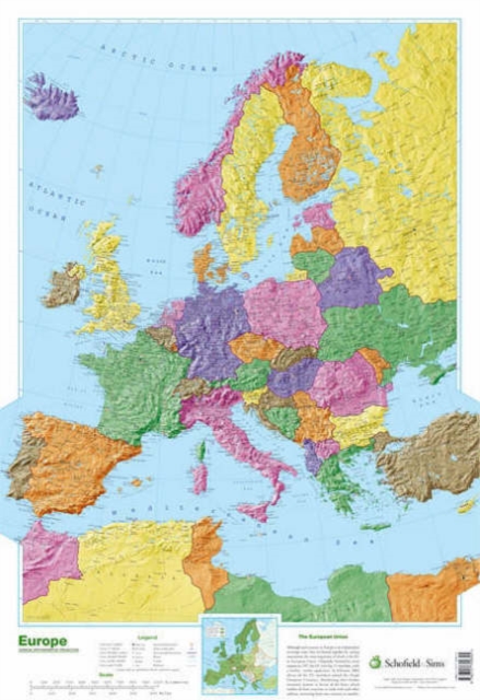 Map of Europe, Poster Book