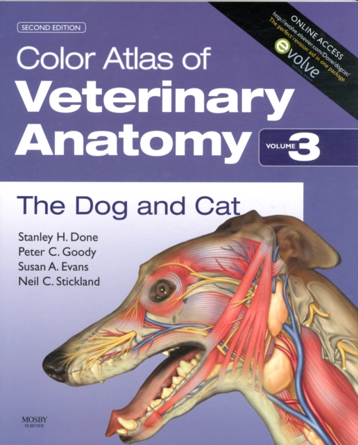 Color Atlas of Veterinary Anatomy, Volume 3, The Dog and Cat, Paperback / softback Book