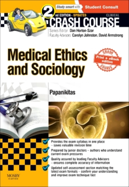 Crash Course Medical Ethics and Sociology Updated Print + eBook edition, Paperback / softback Book