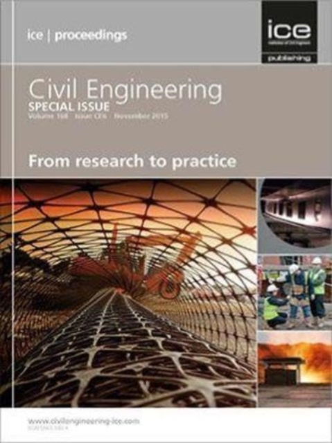From Research to Practice : Civil Engineering Special Issue, Paperback / softback Book