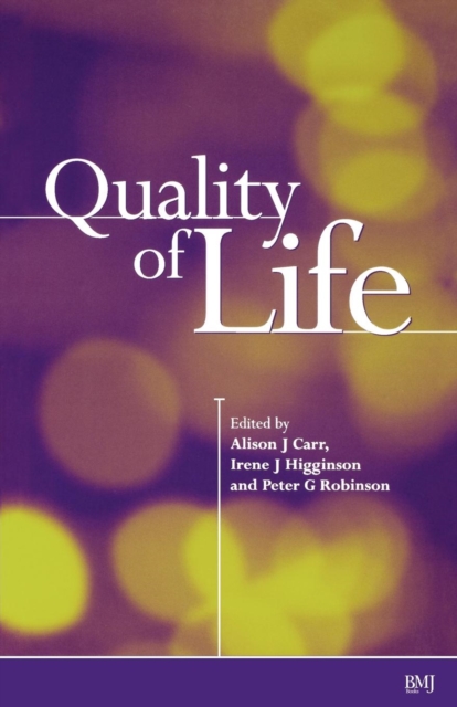 Quality of Life, Paperback / softback Book