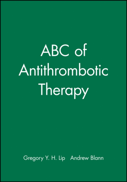 ABC of Antithrombotic Therapy, Paperback / softback Book