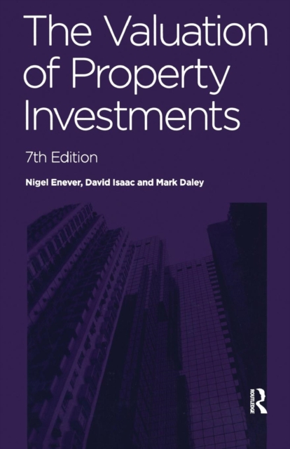 The Valuation of Property Investments, Paperback / softback Book