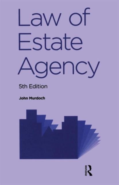 Law of Estate Agency, Paperback / softback Book