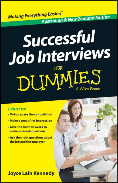 Successful Job Interviews For Dummies - Australia / NZ, Paperback / softback Book