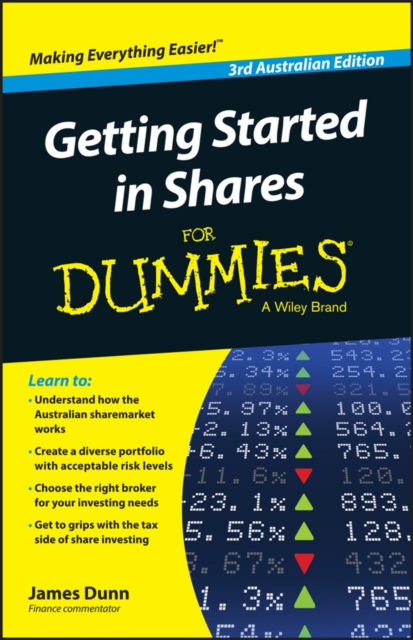 Getting Started in Shares For Dummies Australia, Paperback / softback Book