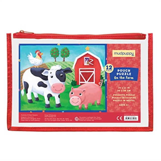 On the Farm Pouch Puzzle, Toy Book
