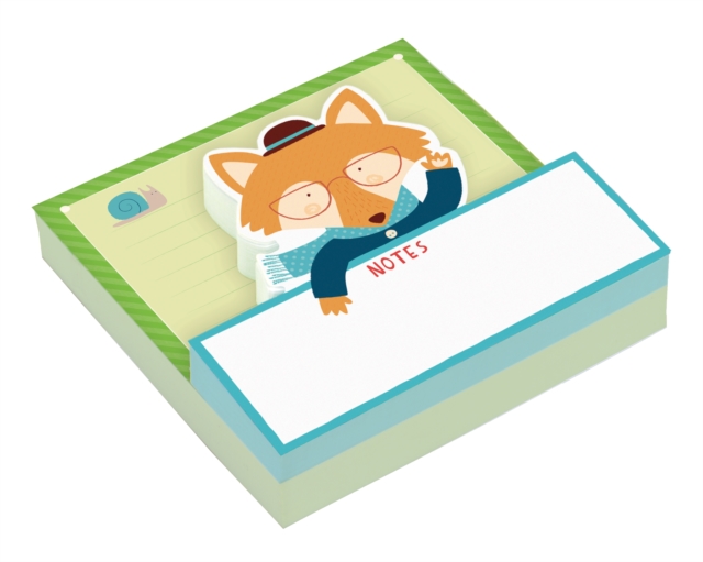 Mr Fox Shaped Memo Pads, Other printed item Book
