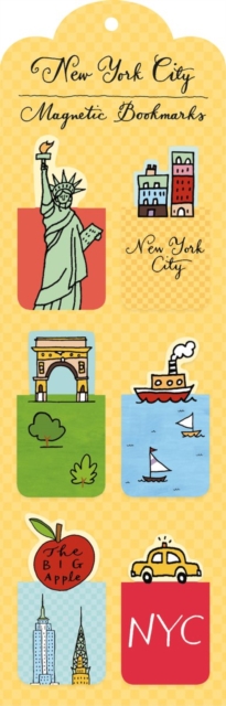 New York City Magnetic Bookmark, Bookmark Book