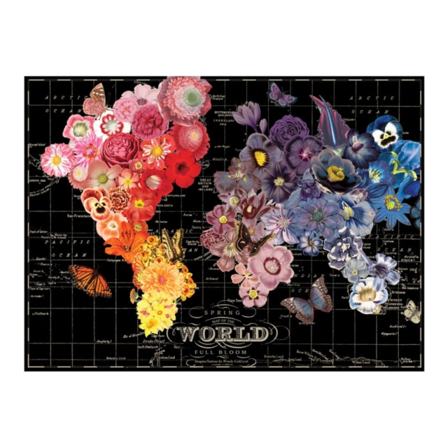 Wendy Gold Full Bloom 1000 Piece Puzzle, Jigsaw Book