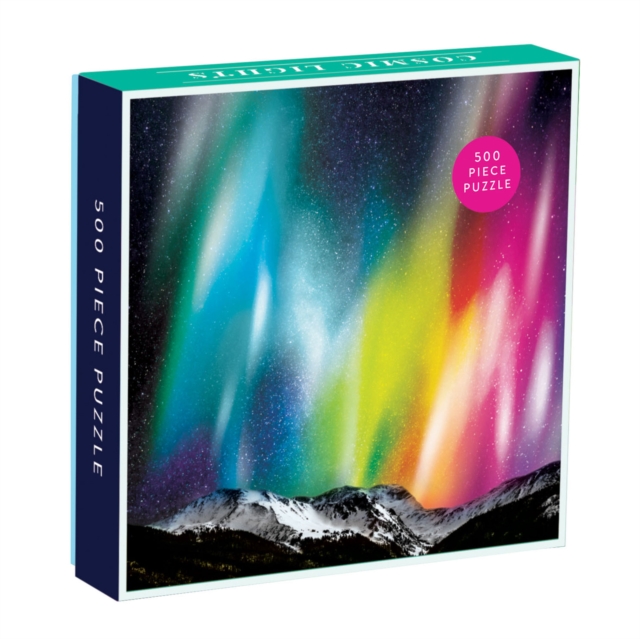 Cosmic Lights 500 Piece Puzzle, Game Book