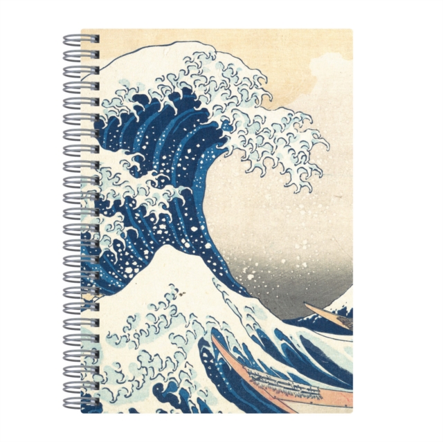Hokusai Great Wave Wire-O Journal 6 X 8.5", Notebook / blank book Book