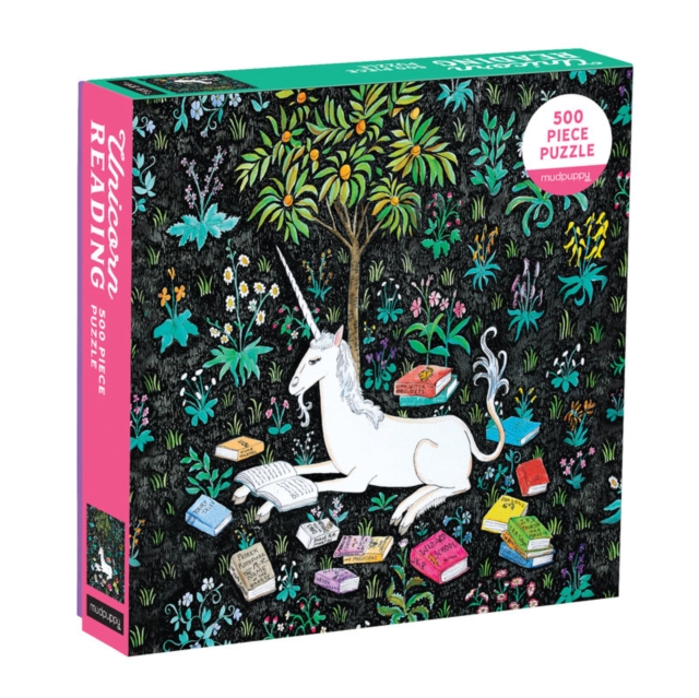 Unicorn Reading 500 Piece Family Puzzle, Jigsaw Book