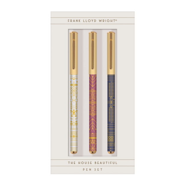 Frank Lloyd Wright The House Beautiful Everyday Pen Set, Other merchandise Book