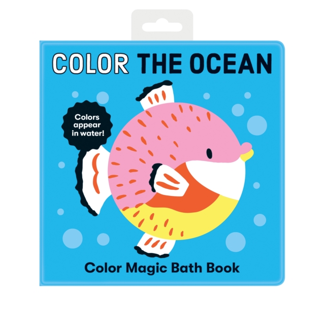 Color the Ocean Color Magic Bath Book, Bath book Book