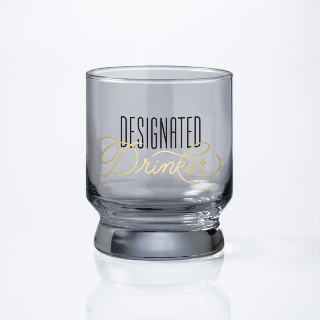 Designated Drinker Lowball Glass, Tableware Book