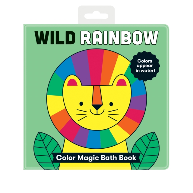 Wild Rainbow Color Magic Bath Book, Bath book Book