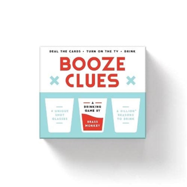 Booze Clues Drinking Game Set, Game Book