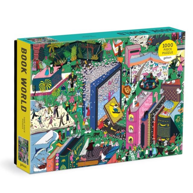 Book World 1000 Piece Puzzle, Jigsaw Book