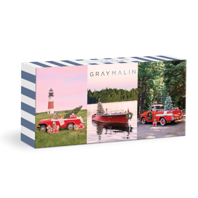 Gray Malin The Holiday 3-in-1 Puzzle Set, Jigsaw Book