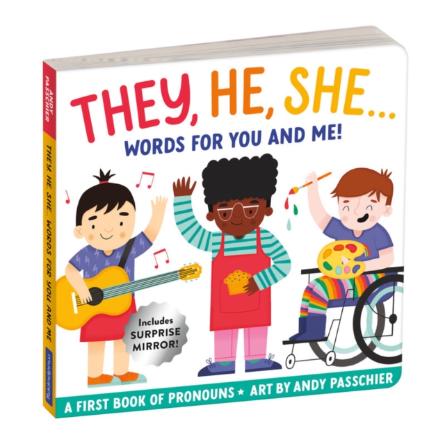They, He, She: Words for You and Me Board Book, Board book Book